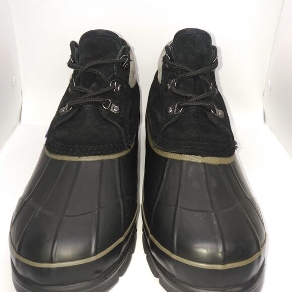 IZOD Forge Low Duck Boots Men\'s Size‎ 12 M Black, Grey